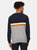 Mens Kaelen Colour Block Knitted Sweater