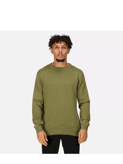 Regatta Mens Kaelen Knitted Jersey Sweater - Capulet product