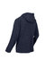 Mens Kassian Marl Fleece Hoodie - Navy/Black