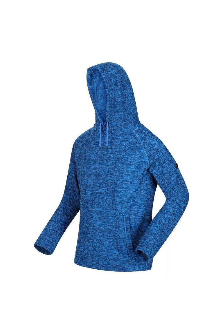 Mens Kassian Marl Fleece Hoodie - Sky Diver Blue