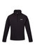 Mens Kenger Half Zip Honeycomb Fleece - Black - Black