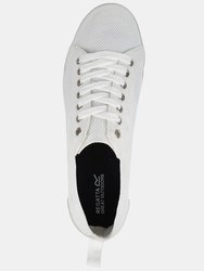 Mens Knitted Sneakers - White