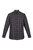 Mens Lance Checked Shirt - Black/Dark Grey