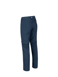 Mens Leesville II Zip Off Pants - Moonlight Denim