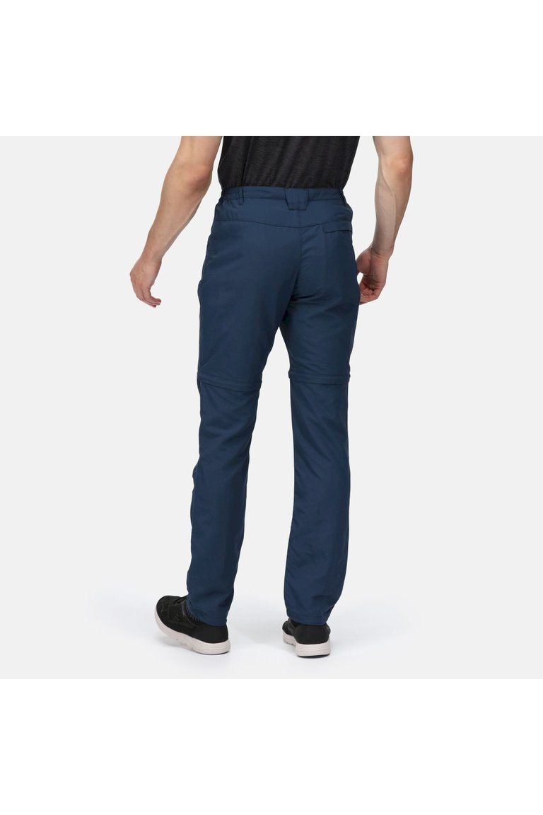 Mens Leesville II Zip Off Pants - Moonlight Denim