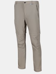 Mens Leesville II Zip Off Pants - Parchment White