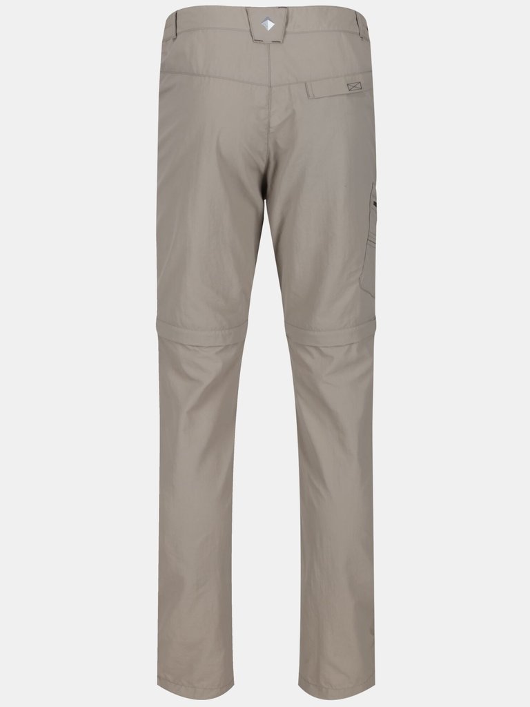 Mens Leesville II Zip Off Pants - Parchment White