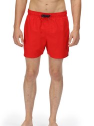 Mens Mawson II Swim Shorts - True Red - True Red