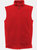 Mens Micro Fleece Bodywarmer/Gilet - Classic Red