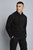 Mens Micro Zip Neck Fleece Top - 170 GSM In Black - Black