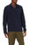 Mens Micro Zip Neck Fleece Top - 170 GSM In Dark Navy - Dark Navy