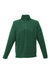 Mens Micro Zip Neck Fleece Top - Bottle Green