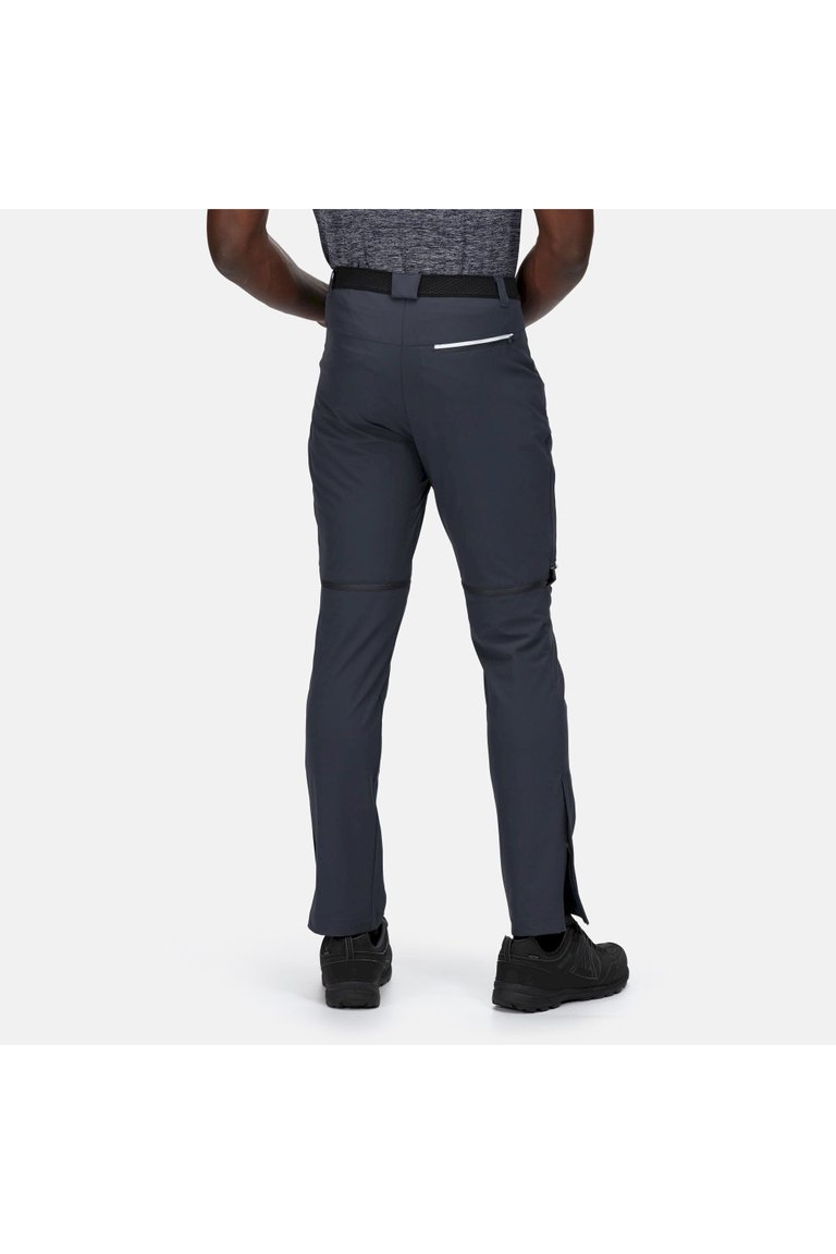 Mens Mountain Zip-Off Pants - India Grey