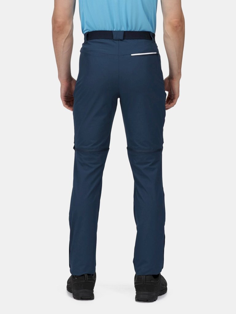 Mens Mountain Zip-Off Pants - Moonlight Denim