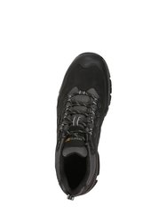 Mens Mudstone Nubuck Safety Trainers Boot - Black/Granite