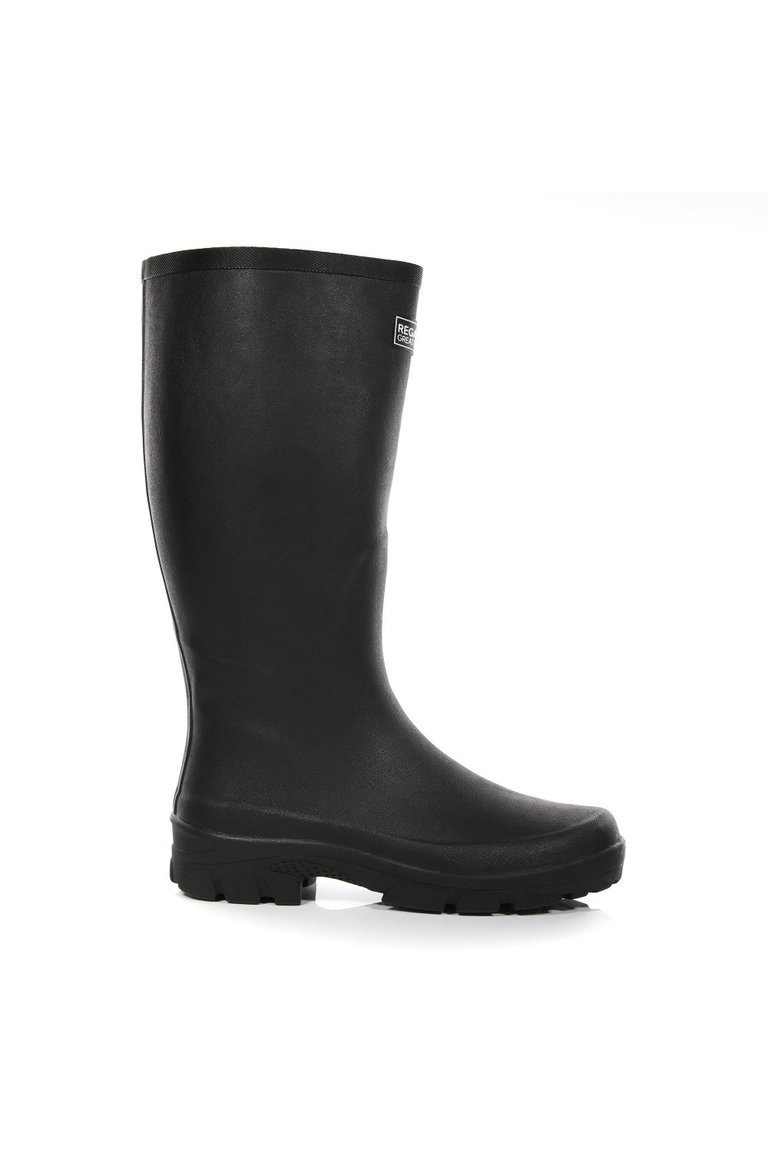 Mens Mumford II Rubber Wellington Boots - Black - Black