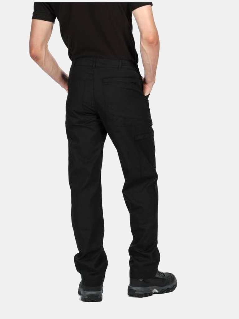 Mens New Action Trouser Long / Pants  - Black