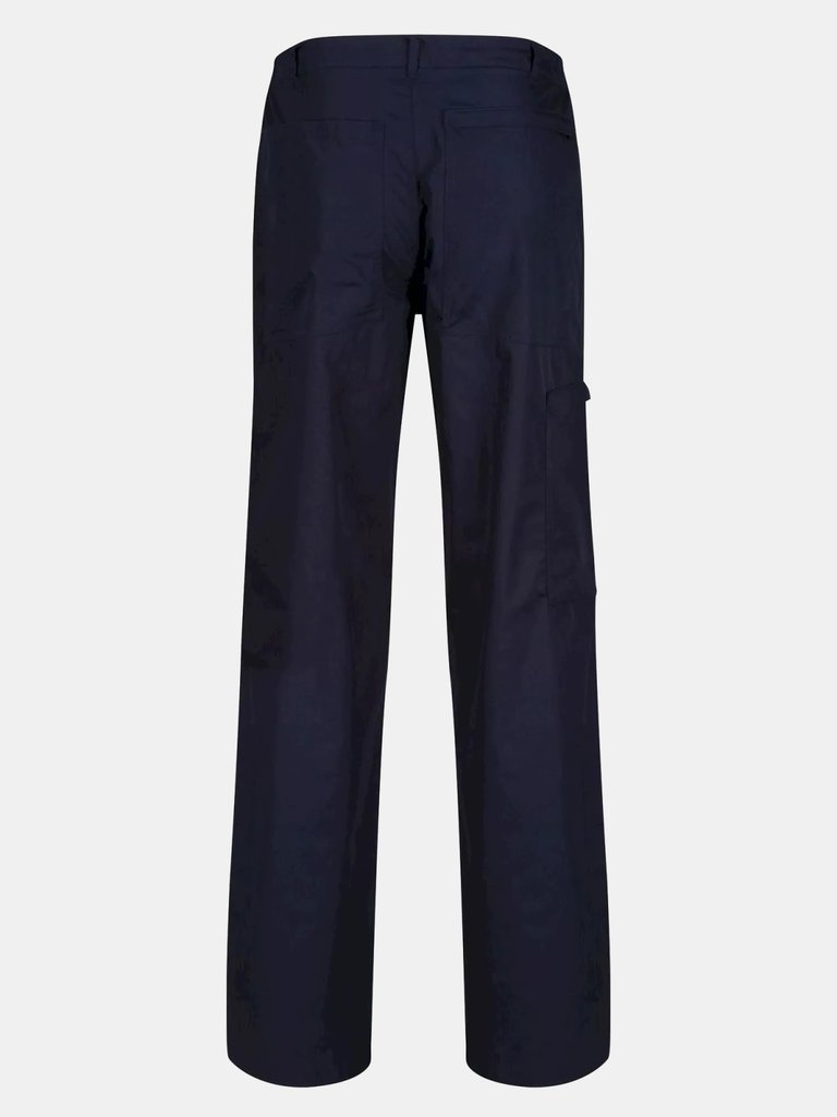 Mens New Action Trouser Long / Pants - Navy Blue