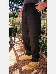 Mens New Lined Action Trousers (Reg) / Pants - Black
