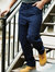 Mens New Lined Action Trousers Reg / Pants - Navy Blue