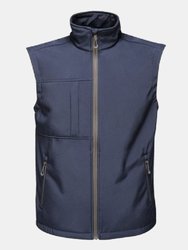 Mens Octagon II Printable Soft Shell Bodywarmer - Navy/Seal Grey - Navy/Seal Grey