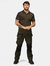 Mens Offensive Wicking Polo Shirt - Dark Khaki - Dark Khaki