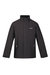 Mens Outdoor Classic Matt Hooded Waterproof Jacket - Ash/Black