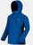 Mens Outdoor Classic Matt Hooded Waterproof Jacket - Oxford Blue/Iron