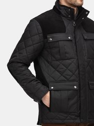 Mens Padbury Quilted Jacket - Black