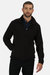 Mens Plain Micro Fleece Full Zip Jacket - Black