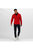 Mens Plain Micro Fleece Full Zip Jacket - Classic Red