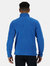 Mens Plain Micro Fleece Full Zip Jacket Layer Lite - Oxford Blue