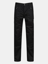 Mens Pro Action Waterproof Trousers - Long - Traffic Black - Traffic Black