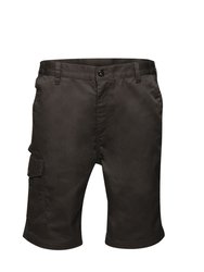 Mens Pro Cargo Shorts - Black - Black