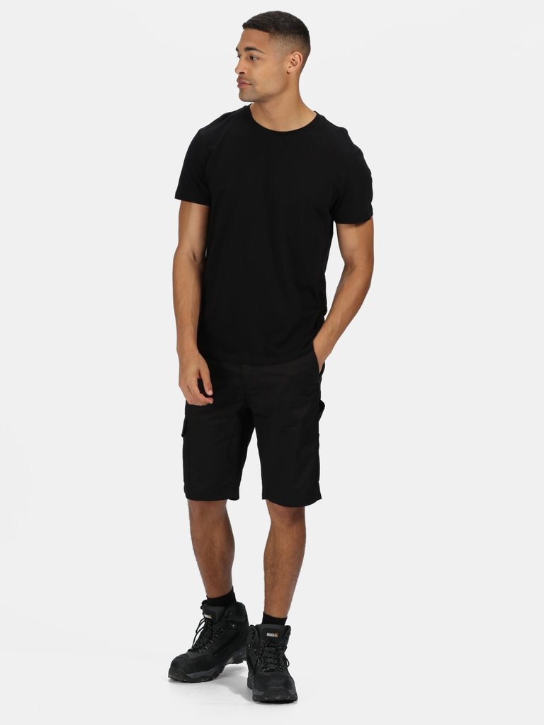 Mens Pro Cargo Shorts - Black