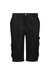 Mens Pro Utility Cargo Shorts - Black - Black