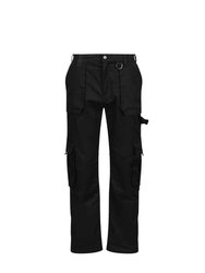 Mens Pro Utility Work Trouser - Black - Black