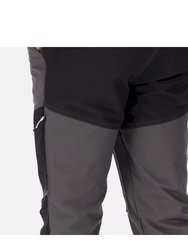 Mens Questra IV Hiking Trousers - Dark Grey/Black