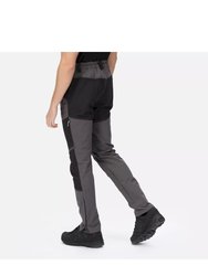 Mens Questra IV Hiking Trousers - Dark Grey/Black