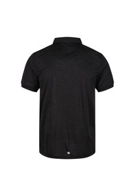 Mens Remex II Polo Shirt - Black