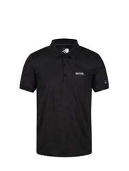 Mens Remex II Polo Shirt - Black