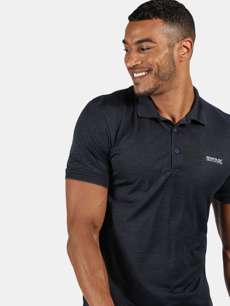 Mens Remex II Polo Shirt - Navy - Navy