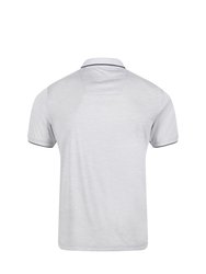 Mens Remex II Polo Shirt - Silver Grey