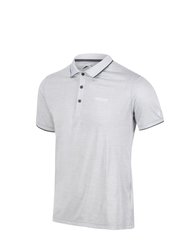 Mens Remex II Polo Shirt - Silver Grey