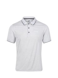 Mens Remex II Polo Shirt - Silver Grey