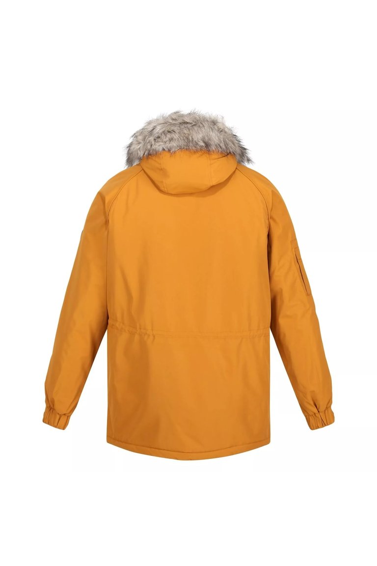 Mens Salinger III Parka Jacket - Cathay Spice