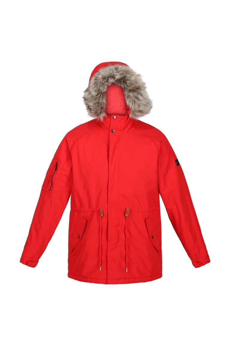 Mens Salinger III Parka Jacket - Code Red - Code Red