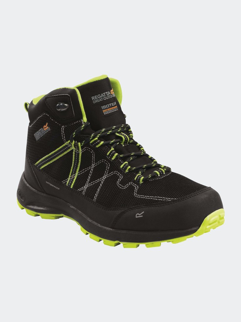Men's Samaris Lite Walking Boots - Black/Lime Punch - Black/Lime Punch