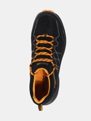 Mens Samaris Lite Walking Shoes - Black/Flame Orange