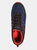 Mens Samaris Lite Walking Shoes - Moonlight Denim/Orange